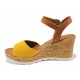 Sandale femei - nubuck natural - alb - SM115616