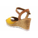 Sandale femei - nubuck natural - alb - SM115616