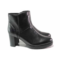 Ghete femei - piele naturală - negru - SM117126