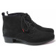 Ghete femei - nubuck natural - negru - SM117188