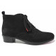 Ghete femei - nubuck natural - negru - SM117188