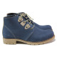 Ghete femei - nubuck natural - albastru - SM118755