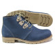 Ghete femei - nubuck natural - albastru - SM118755