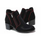 Ghete femei - nubuck natural - negru - SM118848