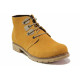 Ghete femei - nubuck natural - galben - SM118850