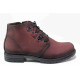 Ghete femei - nubuck natural - bordeaux - SM118992