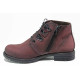 Ghete femei - nubuck natural - bordeaux - SM118992