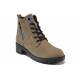 Ghete femei - nubuck natural - bej - SM119003