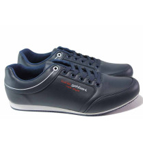 Pantofi de sport - piele sintetica de înaltă calitate - bleumarin - SM118031