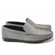 Mocasini - nubuc naturale - gri - SM118089