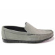 Mocasini - nubuc naturale - gri - SM118089