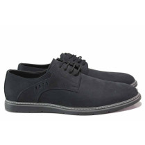 Încălțăminte bărbați - nubuck natural - negru - SM118611