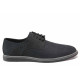 Încălțăminte bărbați - nubuck natural - negru - SM118611