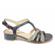 Sandale femei - piele - bleumarin - SM118000