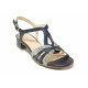 Sandale femei - piele - bleumarin - SM118000