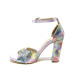 Sandale femei - satin - multicolor - SM119948