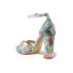 Sandale femei - satin - multicolor - SM119948