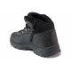 Ghete adolescenți - eco-piele cu material textil - negru - SM120416