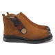 Ghete femei - nubuck natural - maro - SM120639