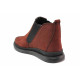 Ghete femei - nubuck natural - bordeaux - SM120643