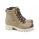 Ghete femei - nubuck natural - bej - SM121005