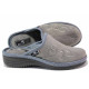 Papuci de casă - material textil de înaltă calitate - gri - SM120392