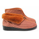 Papuci de casă - material textil de înaltă calitate - portocaliu - SM120521