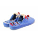Papuci de casă - material textil de înaltă calitate - albastru - SM120700