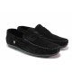 Mocasini - velur natural - negru - SM119246