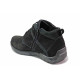 Ghete bărbați - nubuck natural - negru - SM120739