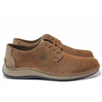 Încălțăminte bărbați - nubuck natural - maro - SM119265