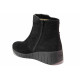 Ghete femei - nubuck natural - negru - SM120635