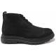 Ghete bărbați - nubuck natural - negru - SM120673