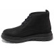 Ghete bărbați - nubuck natural - negru - SM120673