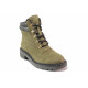 Ghete femei - nubuck natural - verde - SM120676