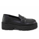 Mocasini - piele naturală - negru - SM121460