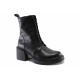 Ghete femei - piele naturală - negru - SM122502