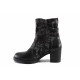 Ghete femei - piele naturală - negru - SM122529