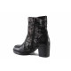 Ghete femei - piele naturală - negru - SM122529