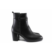 Ghete femei - piele naturală - negru - SM122530