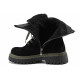 Ghete femei - nubuck natural - negru - SM122584