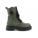 Ghete femei - nubuck natural - verde - SM122585