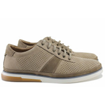 Încălțăminte bărbați - nubuck natural - bej - SM121652