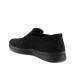 Încălțăminte bărbați - nubuck natural - negru - SM121660