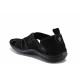 Sandale bărbați - nubuck natural - negru - SM122059