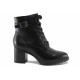 Ghete femei - piele naturală - negru - SM122296