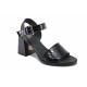 Sandale femei - piele naturală - negru - SM123362