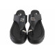 Papuci femei - piele naturală - negru - SM123383