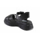 Sandale femei - piele naturală - negru - SM123398