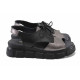 Sandale femei - piele naturală - negru - SM123399